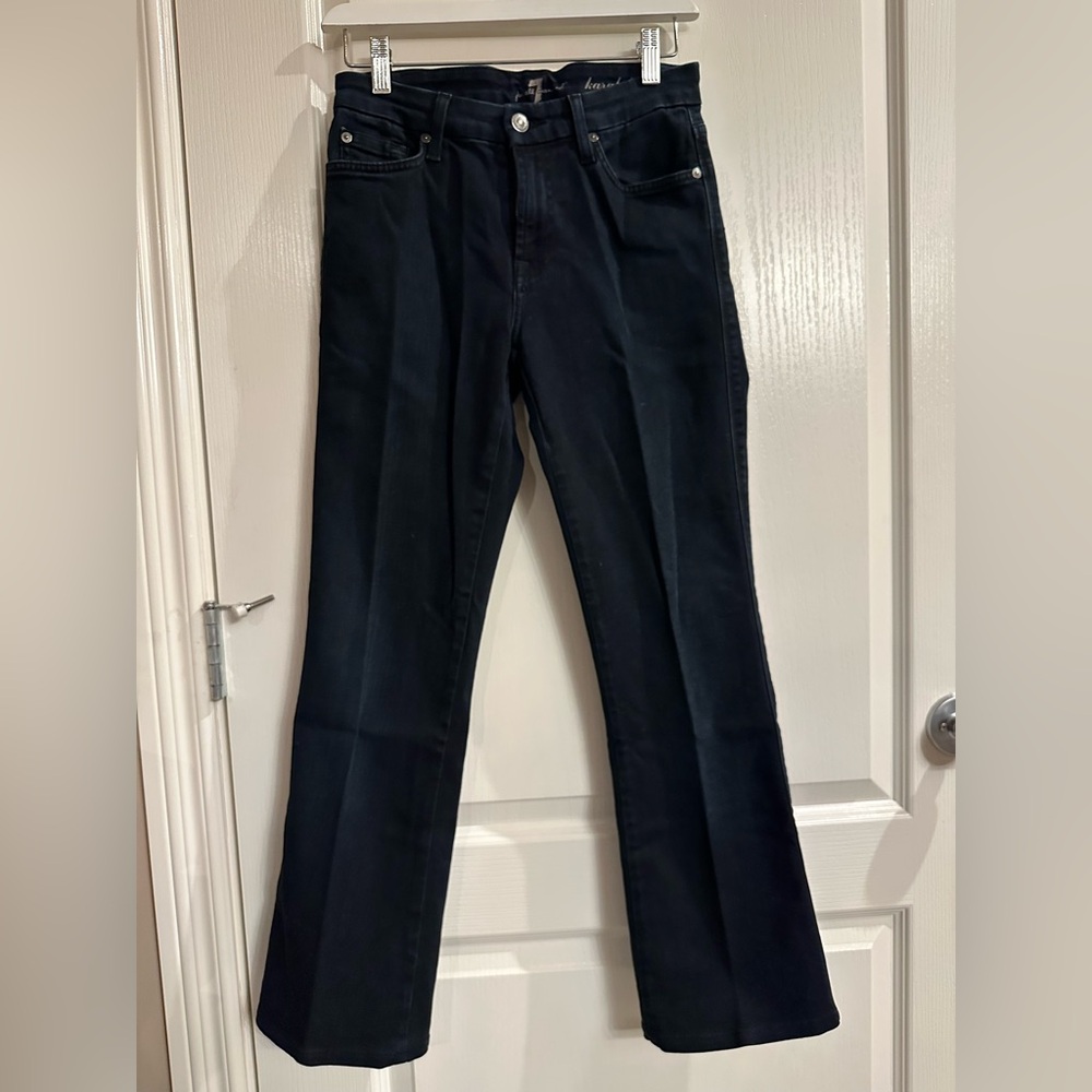 7 For All…, Indigo Bootcut, EUC